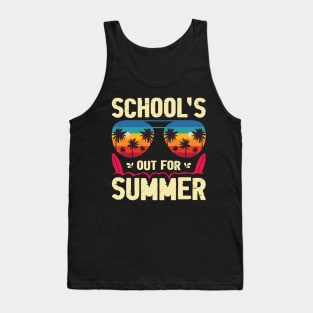 Vintage Style Sunset Summer Dress School's Out For Summer Tank Top